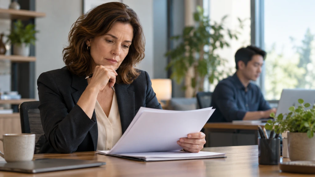 A manager reviewing a short stretch of difficult work while considering the larger pattern